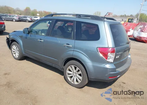 2011 Subaru Forester 2.5X Limited from USA, damaged, VIN JF2SHAEC9BH713866